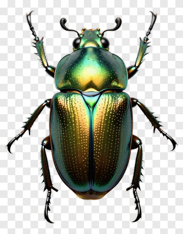 Colorful Beetle PNG