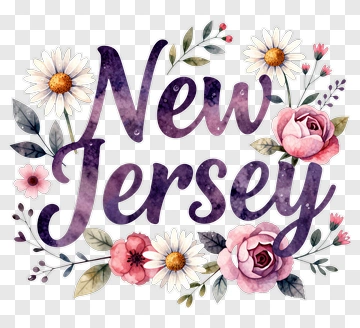 New Jersey Floral Design PNG
