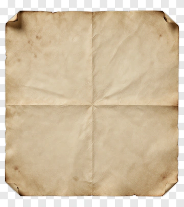 Old Vintage Paper Sheet PNG