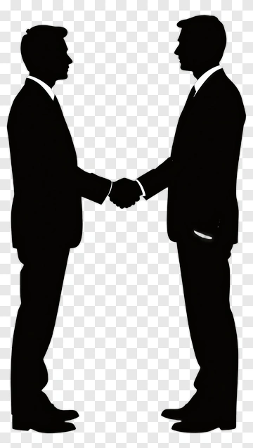 Businessmen Shaking Hands PNG
