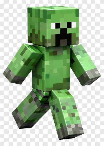 Minecraft Creeper Character PNG