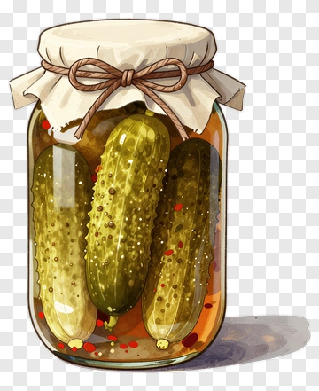 Jar Of Pickles PNG