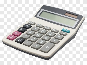 Calculator With Numeric Keypad PNG