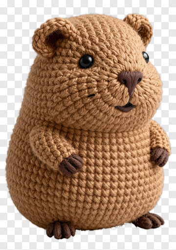 Felt Hamster Toy PNG