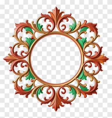 Ornate Decorative Frame PNG