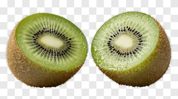 Kiwi Fruit Halves PNG