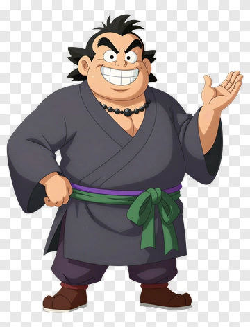 Cartoon Character Smiling And Gesturing PNG