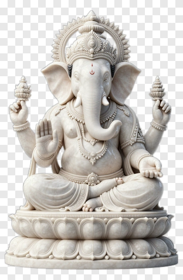 Marble Statue Of Ganesha PNG