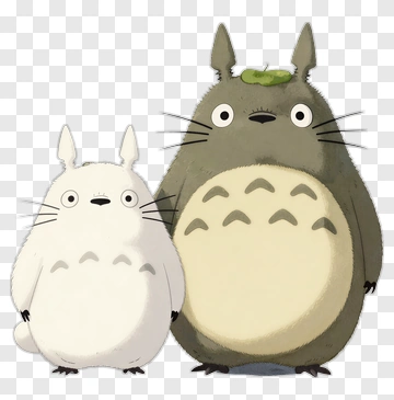 Totoro Characters From Studio Ghibli PNG
