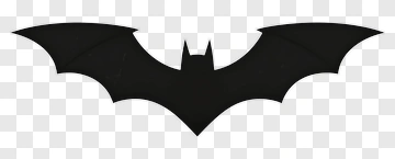 Black Bat Silhouette PNG