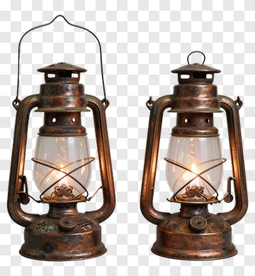 Vintage Oil Lanterns PNG