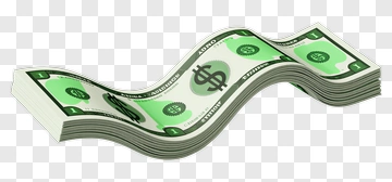 Stack Of Dollar Bills PNG