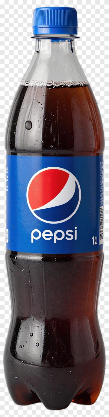 Pepsi Soft Drink Bottle PNG