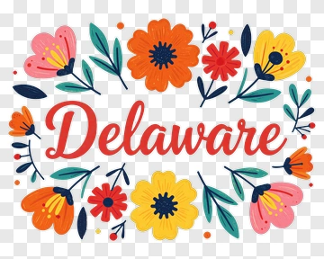 Delaware Floral Design PNG