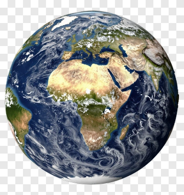 Earth Globe Showing Africa And Europe PNG