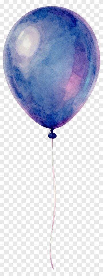 Watercolor Balloon PNG
