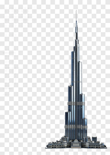 Burj Khalifa Skyscraper PNG