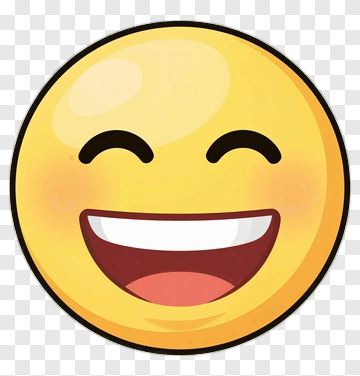 Smiling Emoji Face PNG