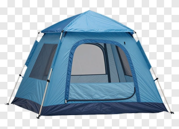 Blue Camping Tent PNG