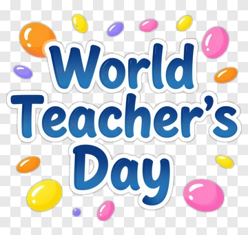 World Teacher's Day Celebration PNG