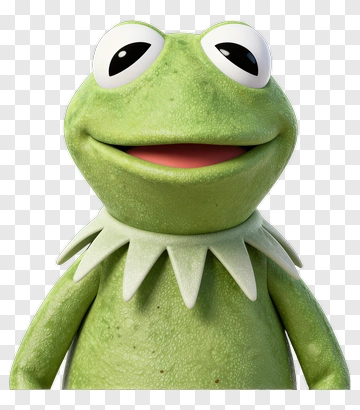 3D Frog Character PNG