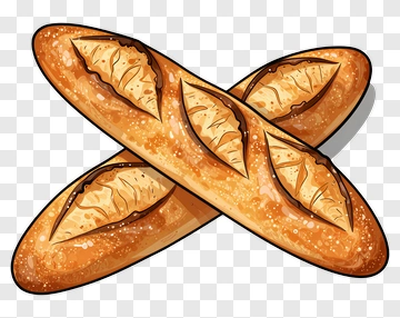 Crossed Baguettes PNG