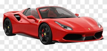 Red Sports Car PNG