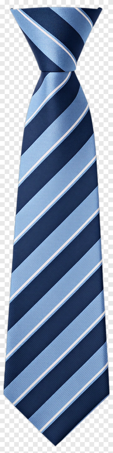Striped Blue Tie PNG