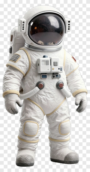 Astronaut In Space Suit PNG