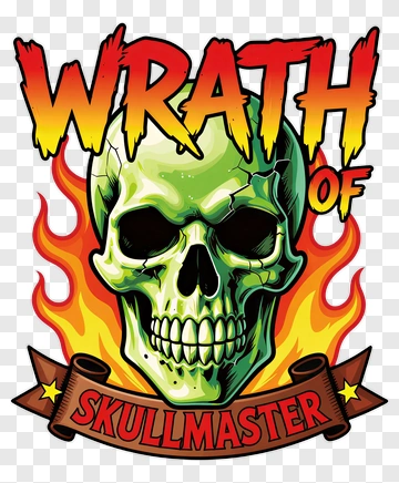 Wrath Of Skullmaster Skull Design PNG