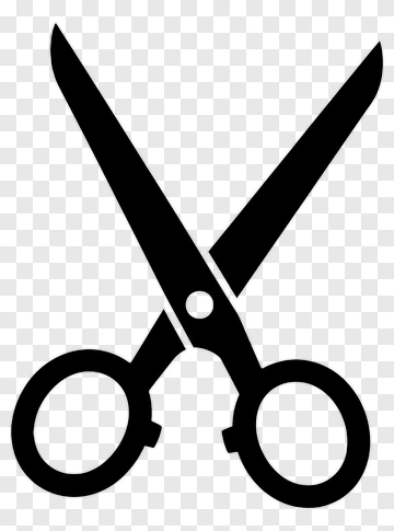 Black Scissors PNG