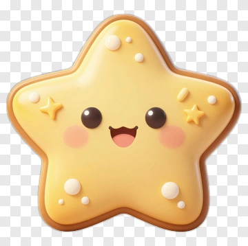 Cartoon Star Character PNG