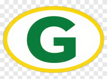 Green G Logo With Yellow Outline PNG
