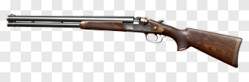 Double Barrel Shotgun PNG