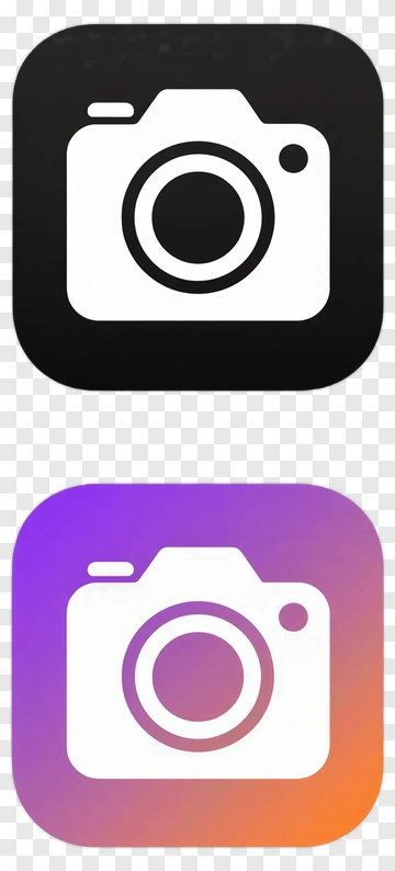 Camera Icon Design PNG