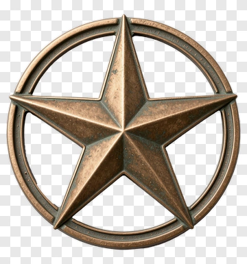 Bronze Star Emblem PNG