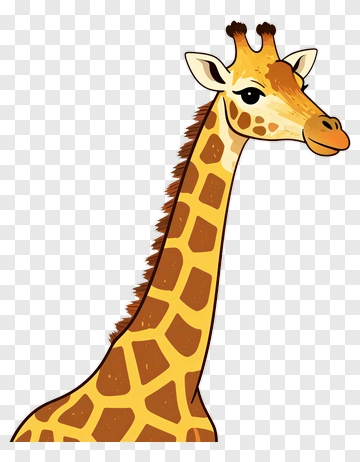 Cartoon Giraffe PNG