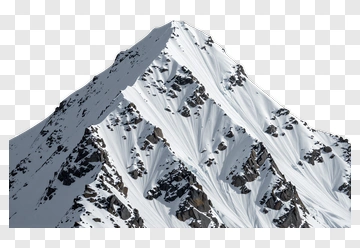 Snow-Capped Mountain Peak PNG