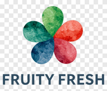 Fruity Fresh Logo Design PNG