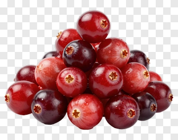 Fresh Cranberries Piled Together PNG