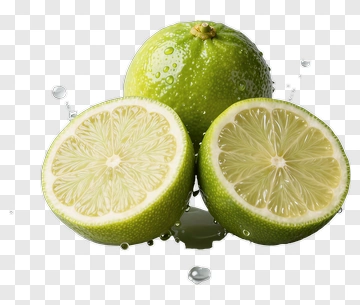 Fresh Lime Halves And Whole PNG