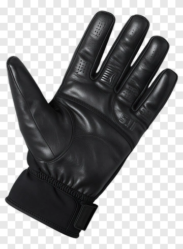 Black Leather Glove PNG