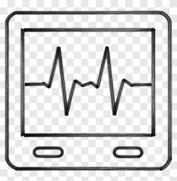 Heartbeat Monitor Display PNG