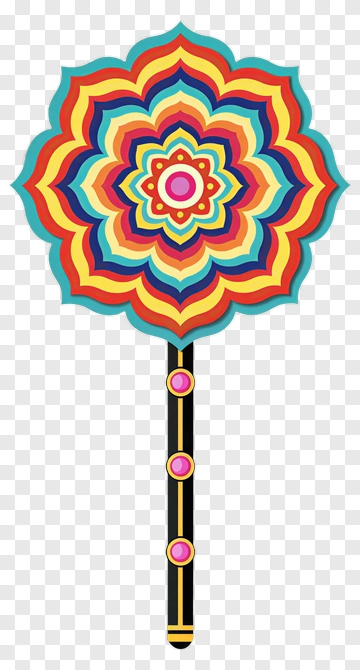 Colorful Decorative Lollipop PNG