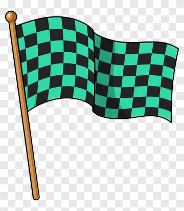 Checkered Racing Flag PNG