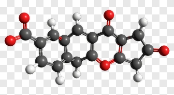 Molecular Structure Of A Chemical Compound PNG