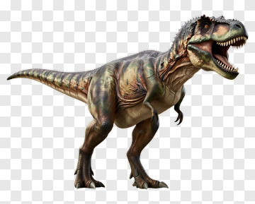 3D Tyrannosaurus Rex Dinosaur PNG