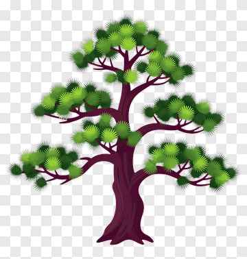 Colorful Tree PNG