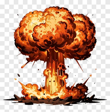 Explosion Cloud PNG