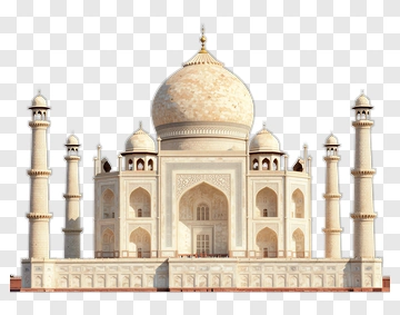 Taj Mahal Architectural Structure PNG